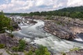 Great Falls Park Royalty Free Stock Photo